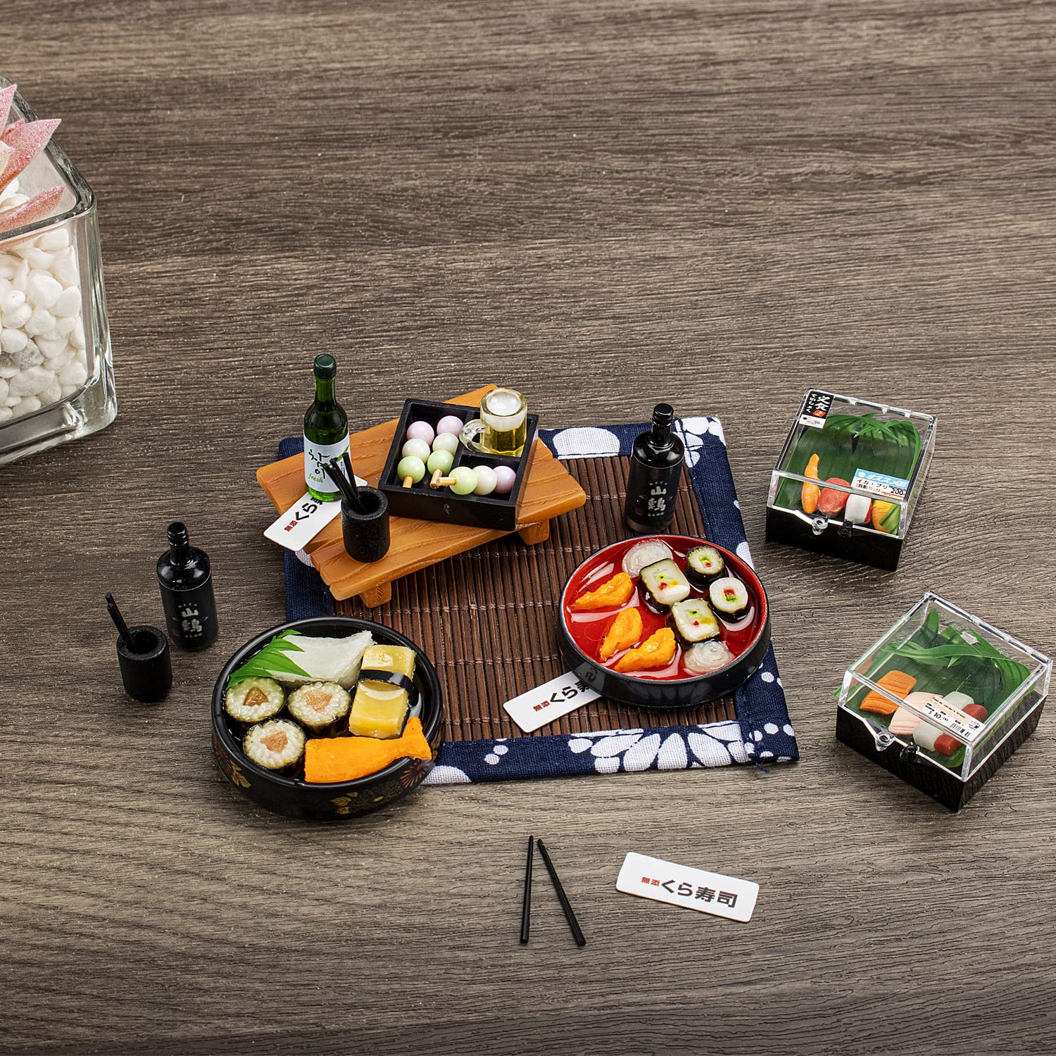 Foto 7 pulgar | Set De 5 Figuras De Sushi En Miniatura Para Minicasa Japonesa - Venta Internacional.