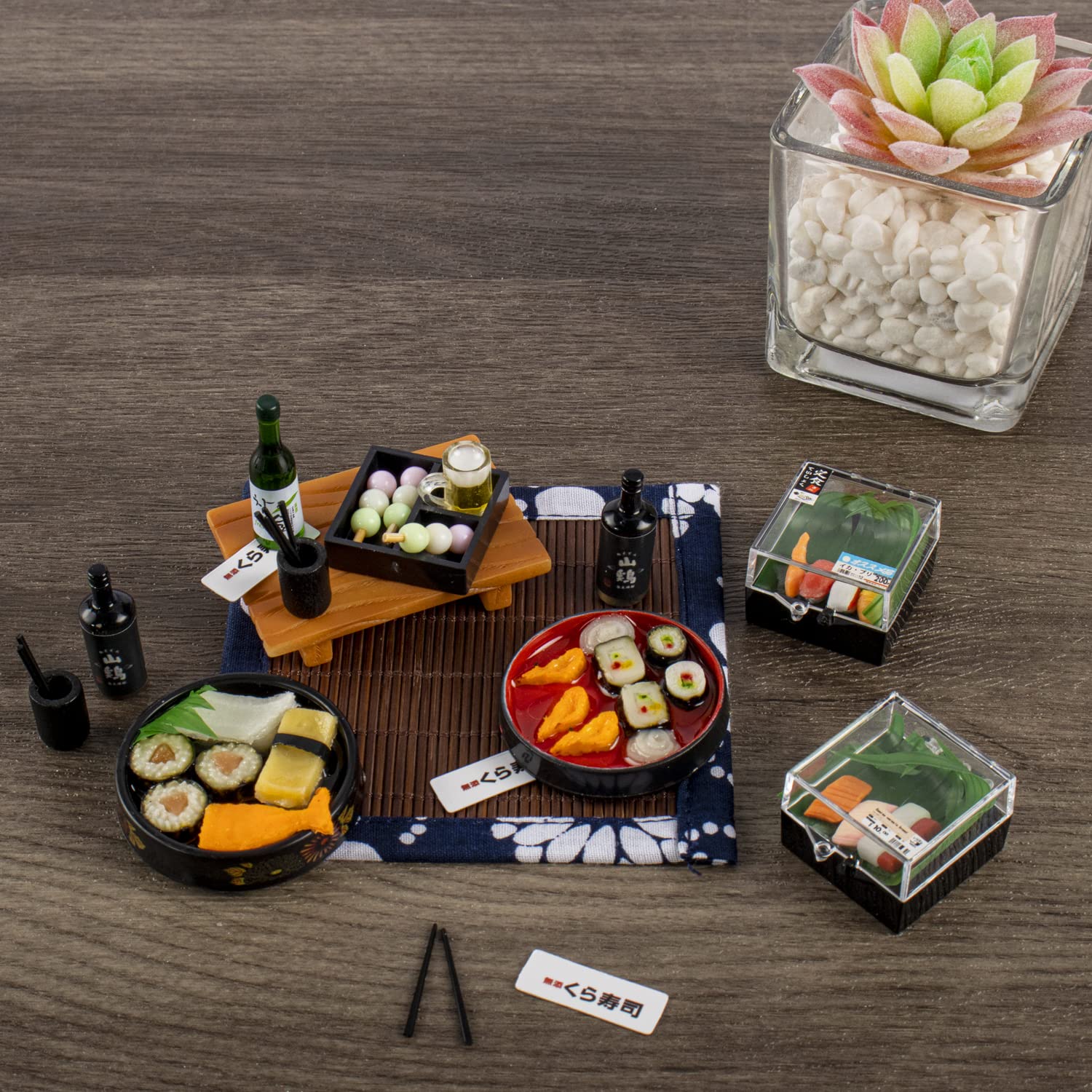 Foto 7 | Set De 5 Figuras De Sushi En Miniatura Para Minicasa Japonesa - Venta Internacional.