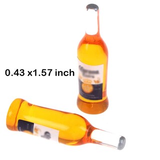 Foto 2 | Botellas De Cerveza En Miniatura Hiawbon A Escala 1:12 Para Mini House - Venta Internacional.
