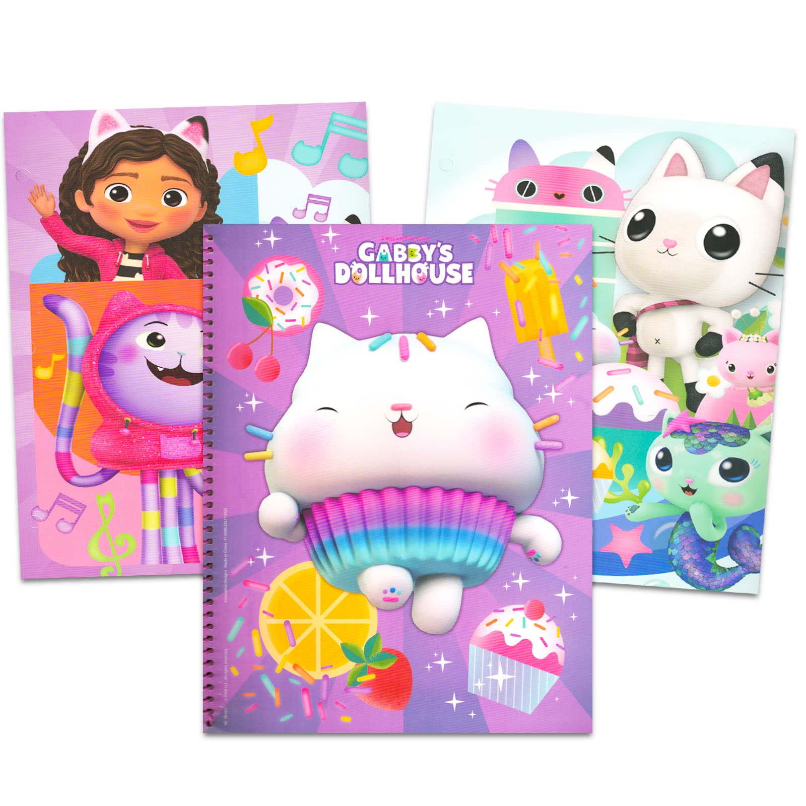 Foto 2 | Set De Papelería Beach Kids Gabby's Dollhouse Con Paquete De 11 Piezas - Venta Internacional.