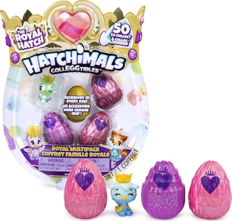 Foto 2 | Paquete Múltiple Colleggtibles Royal De Toy Hatchimals Con 4 O 5 Años - Venta Internacional.