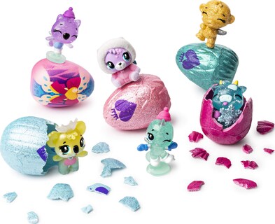 Foto 4 | Paquete Múltiple Colleggtibles Royal De Toy Hatchimals Con 4 O 5 Años - Venta Internacional.