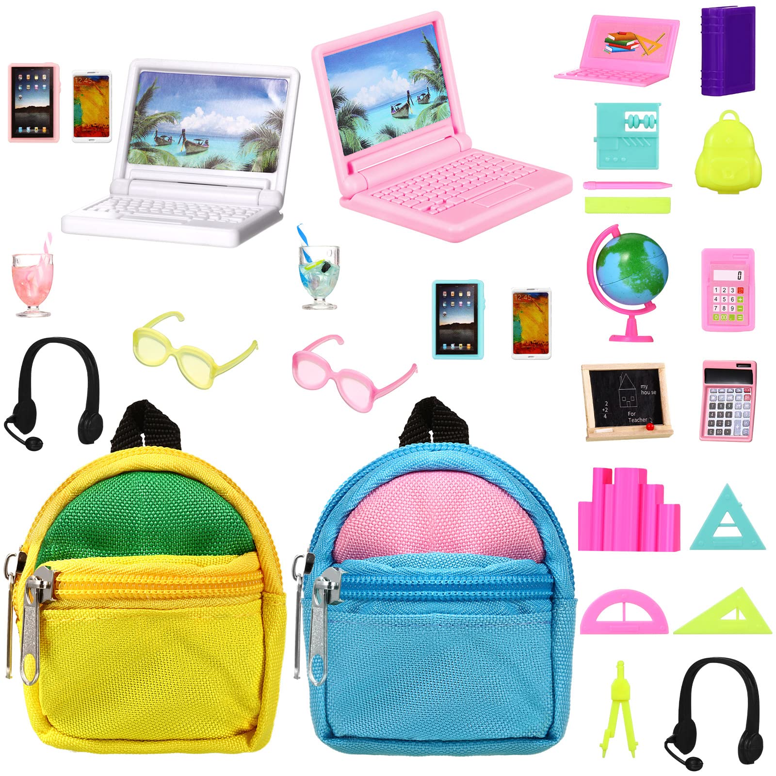 Foto 1 | Minitablet Portátil Dollhouse Accessories Charniol, 29 Unidades - Venta Internacional.