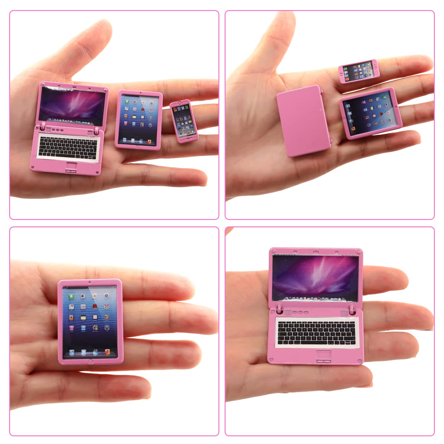 Foto 4 pulgar | Set De Accesorios Para Muñecas Miunana Dollhouse Con Teléfono Para Computadora - Venta Internacional.