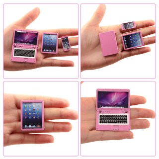 Foto 3 | Set De Accesorios Para Muñecas Miunana Dollhouse Con Teléfono Para Computadora - Venta Internacional.