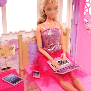 Foto 5 | Set De Accesorios Para Muñecas Miunana Dollhouse Con Teléfono Para Computadora - Venta Internacional.