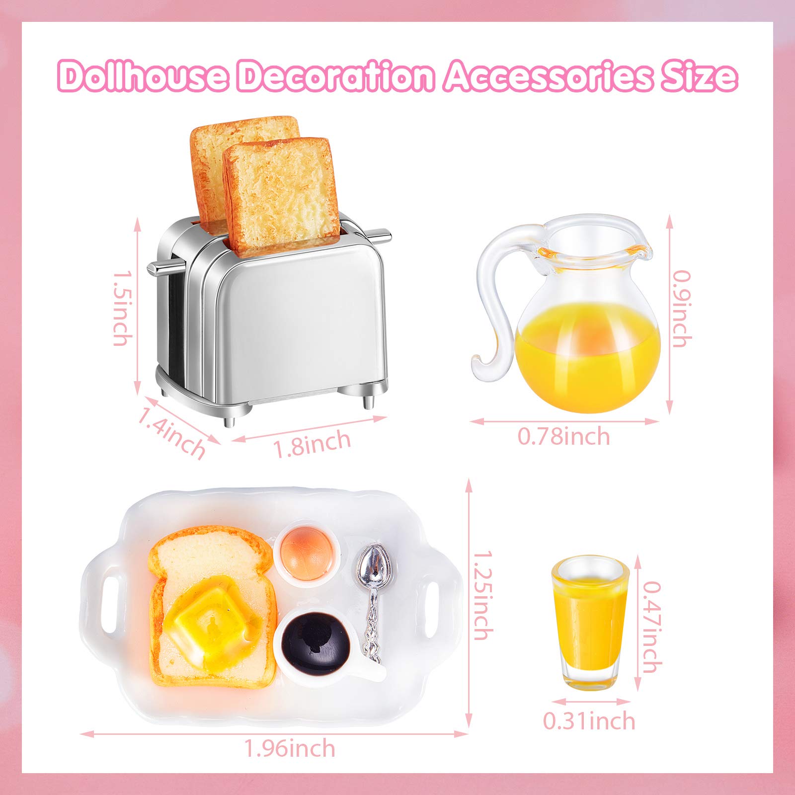 Foto 3 pulgar | Set De Accesorios De Cocina En Miniatura Dollhouse Miniature Scene Model - Venta Internacional.