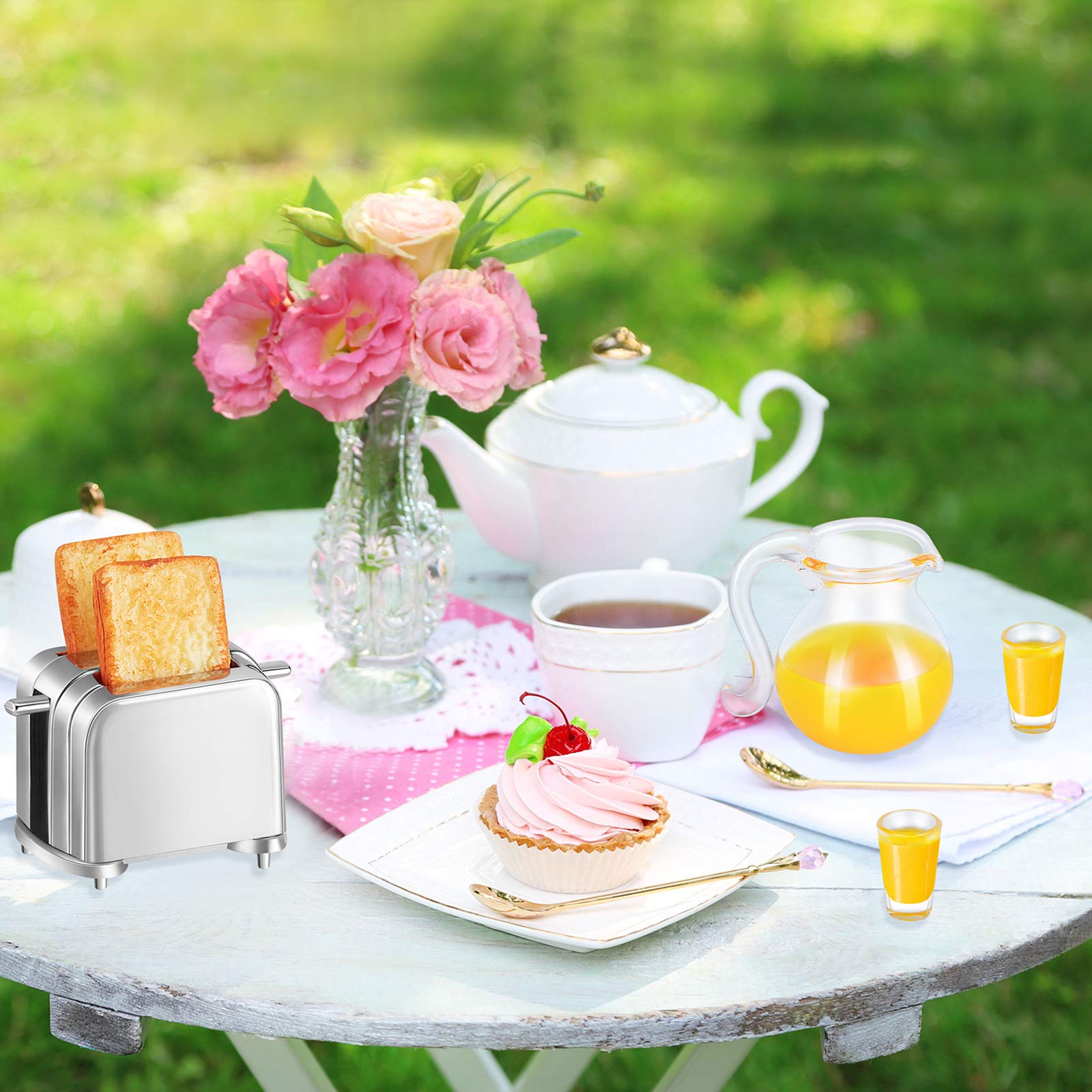 Foto 4 | Set De Accesorios De Cocina En Miniatura Dollhouse Miniature Scene Model - Venta Internacional.