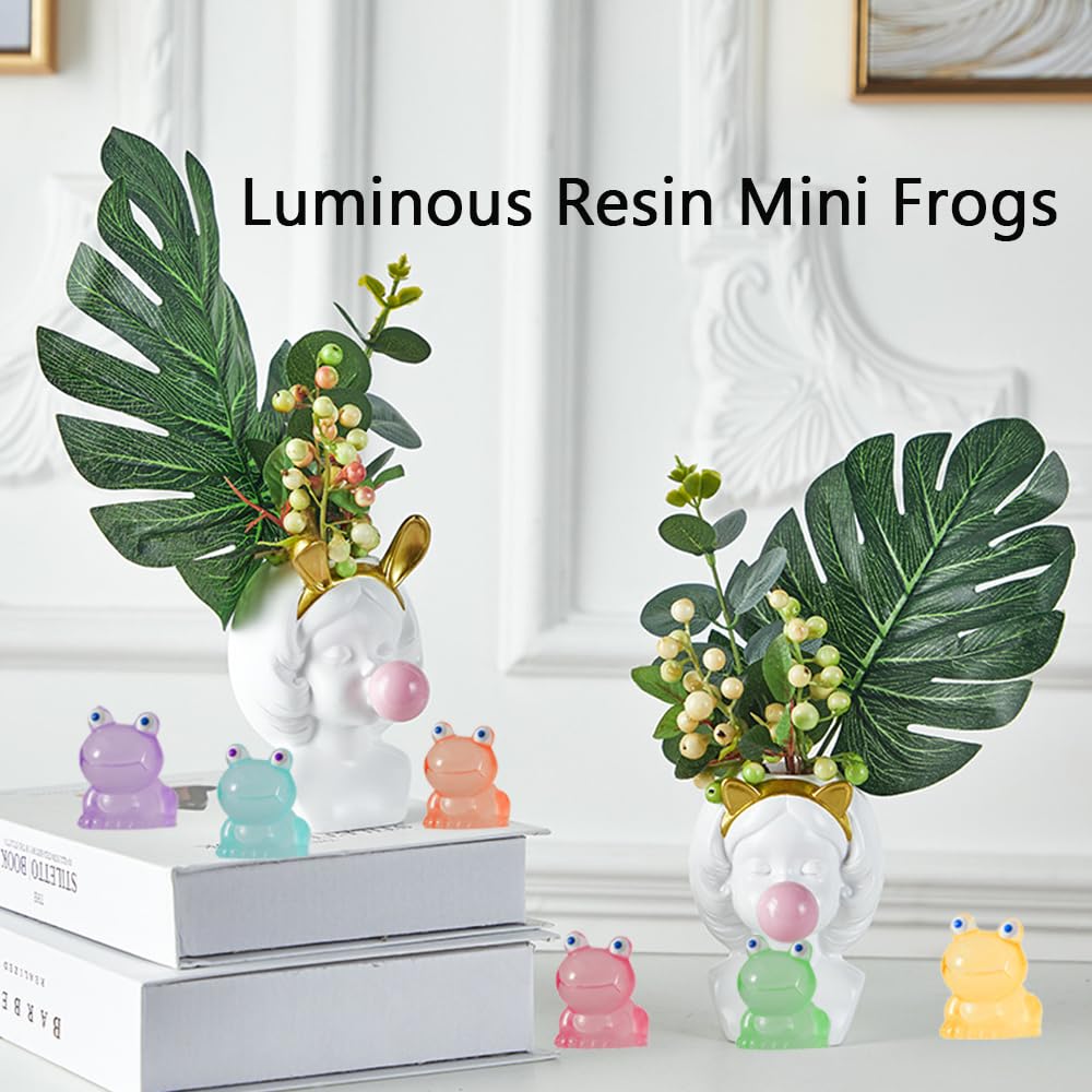 Foto 4 | Minifiguras En Miniatura Aweelon Luminous Resine Mini-frogs X120 - Venta Internacional.