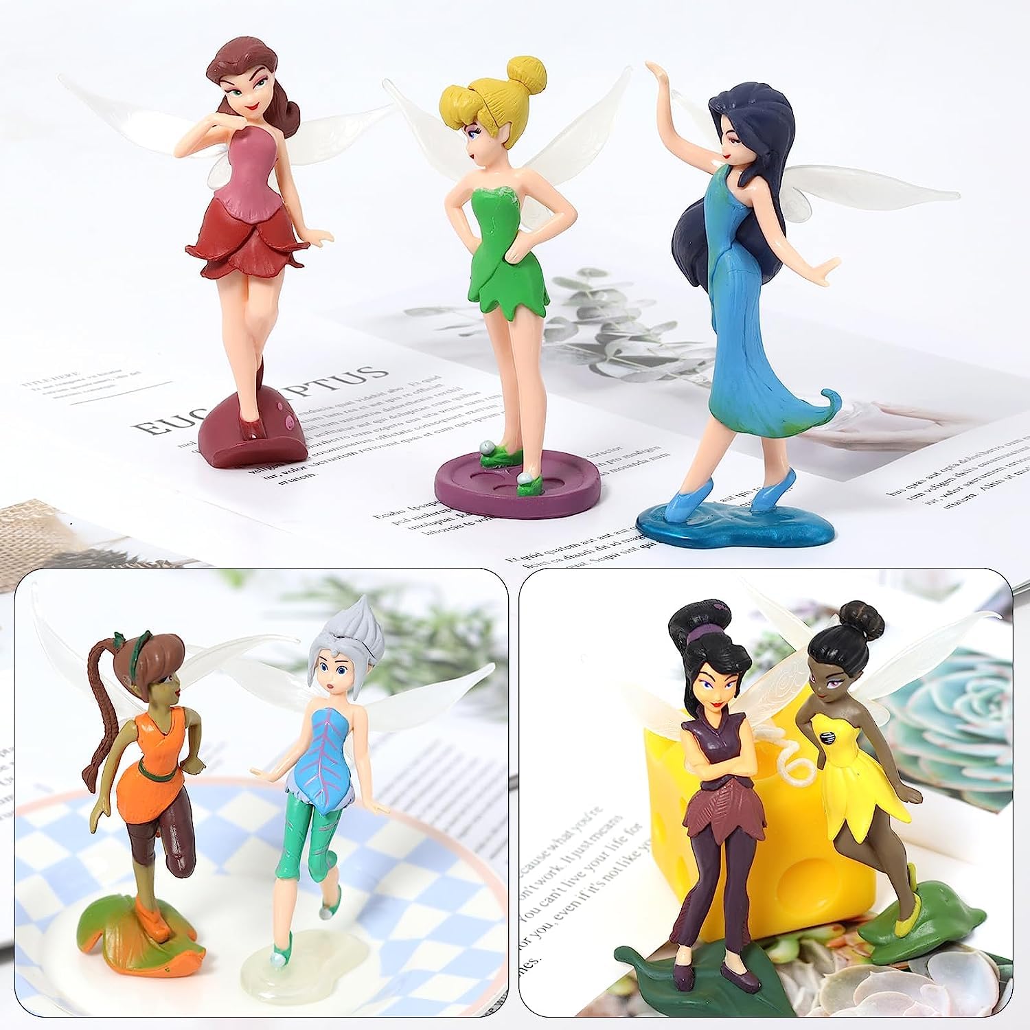 Foto 4 pulgar | Set De Figuritas De Acción En Miniatura De La Colección Flower Girl - Venta Internacional.