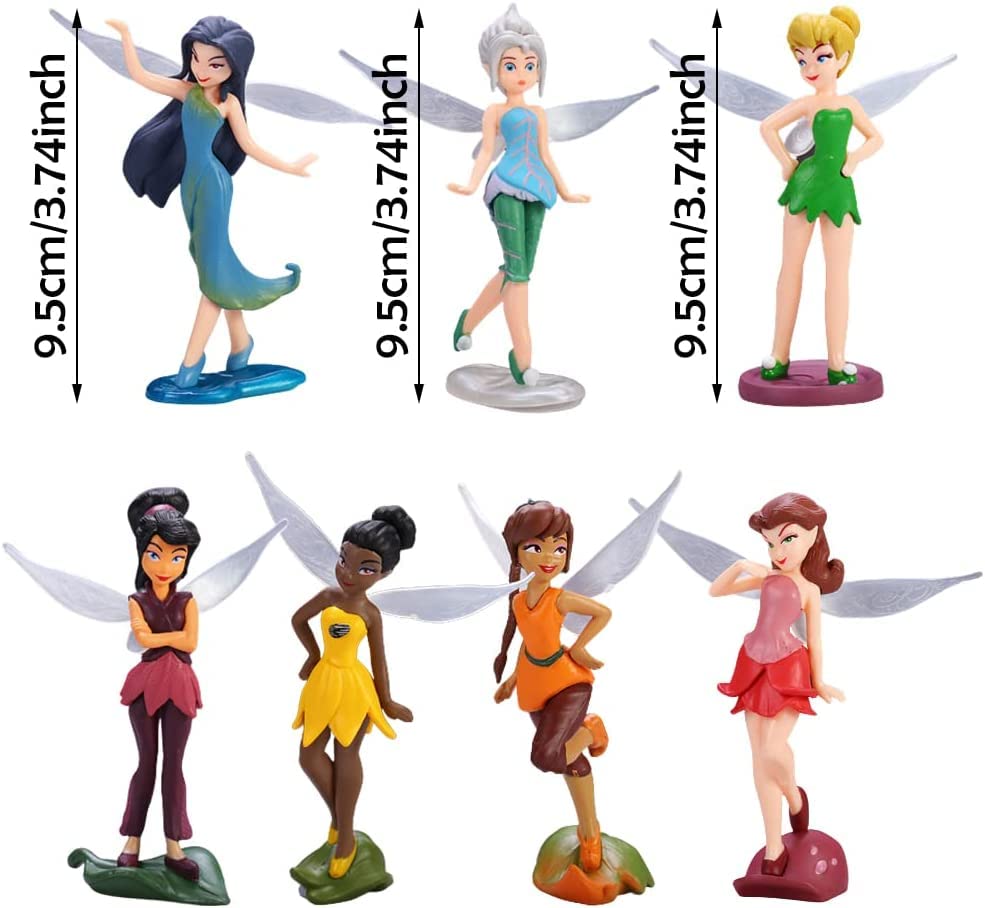 Foto 7 | Set De Figuritas De Acción En Miniatura De La Colección Flower Girl - Venta Internacional.