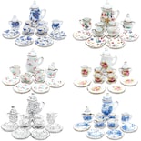 Juego De Tazas De Té Navideñas De Porcelana En Miniatura Con Forma De Casa De Muñecas, 90 Unidades - Venta Internaci