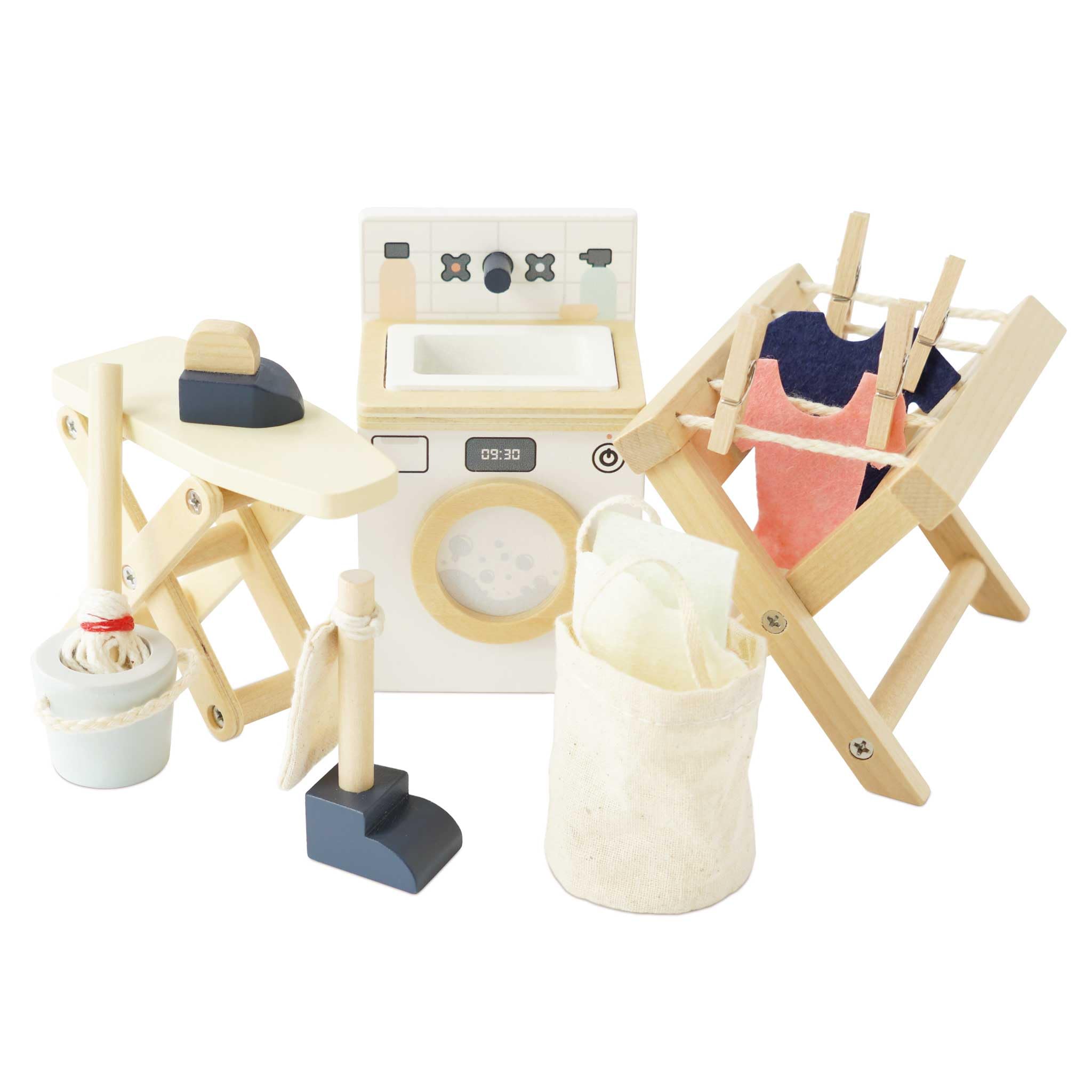 Set De Juego De Accesorios Para Lavandería Le Toy Van Daisylane - Venta Internacional.