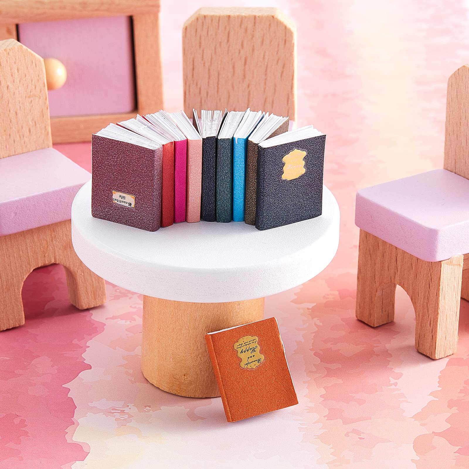 Foto 5 pulgar | Miniatures Dollhouse Books Sumind, Escala 1:12, 36 Piezas - Venta Internacional.