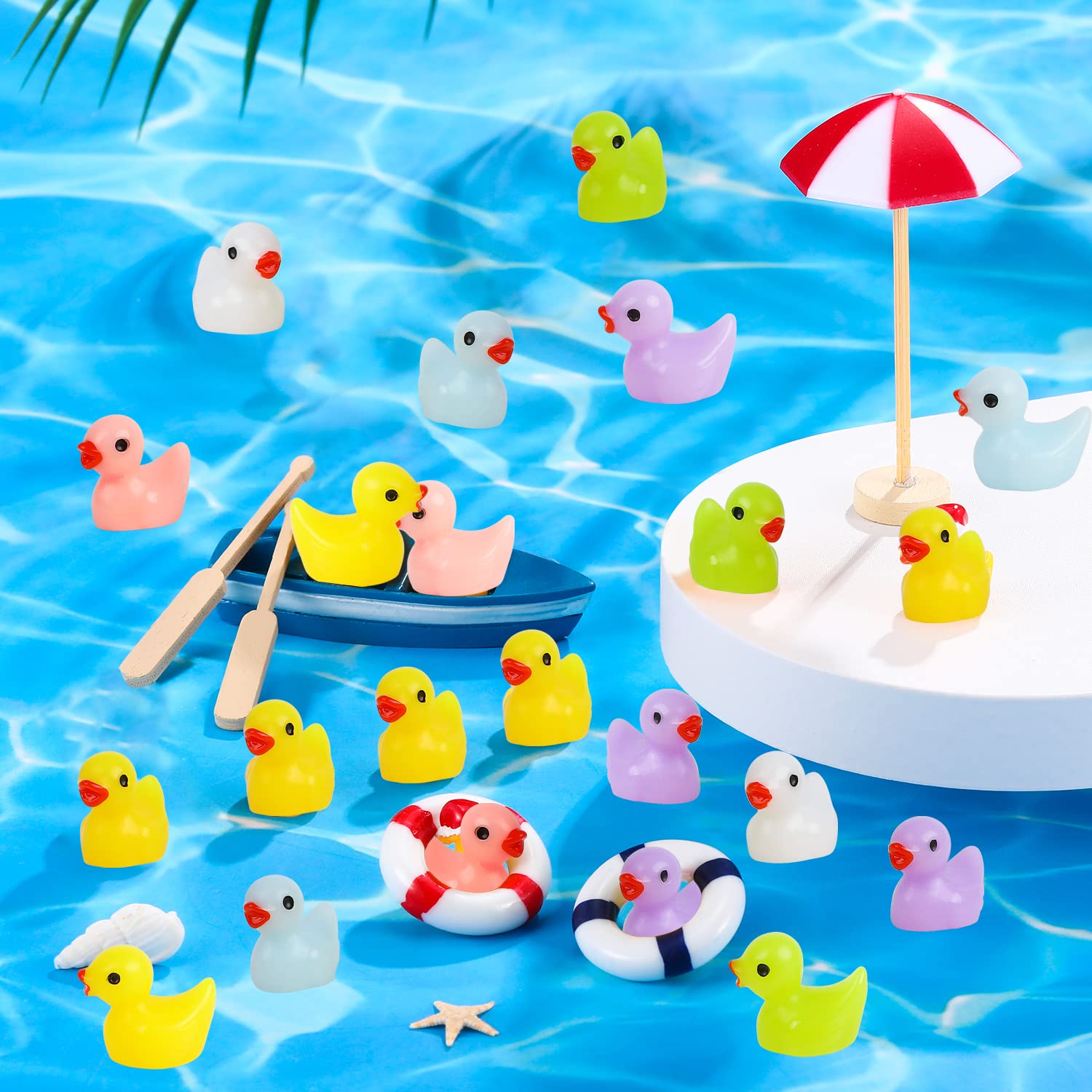 Foto 5 | Minifiguras En Miniatura De Pato De Resina Ccinee, 150 Unidades, Para Decoración - Venta Internacional.
