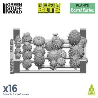 Foto 3 | Cactus De Resina Para Maquetas Y Miniaturas Green Stuff World 1:4 - Venta Internacional.