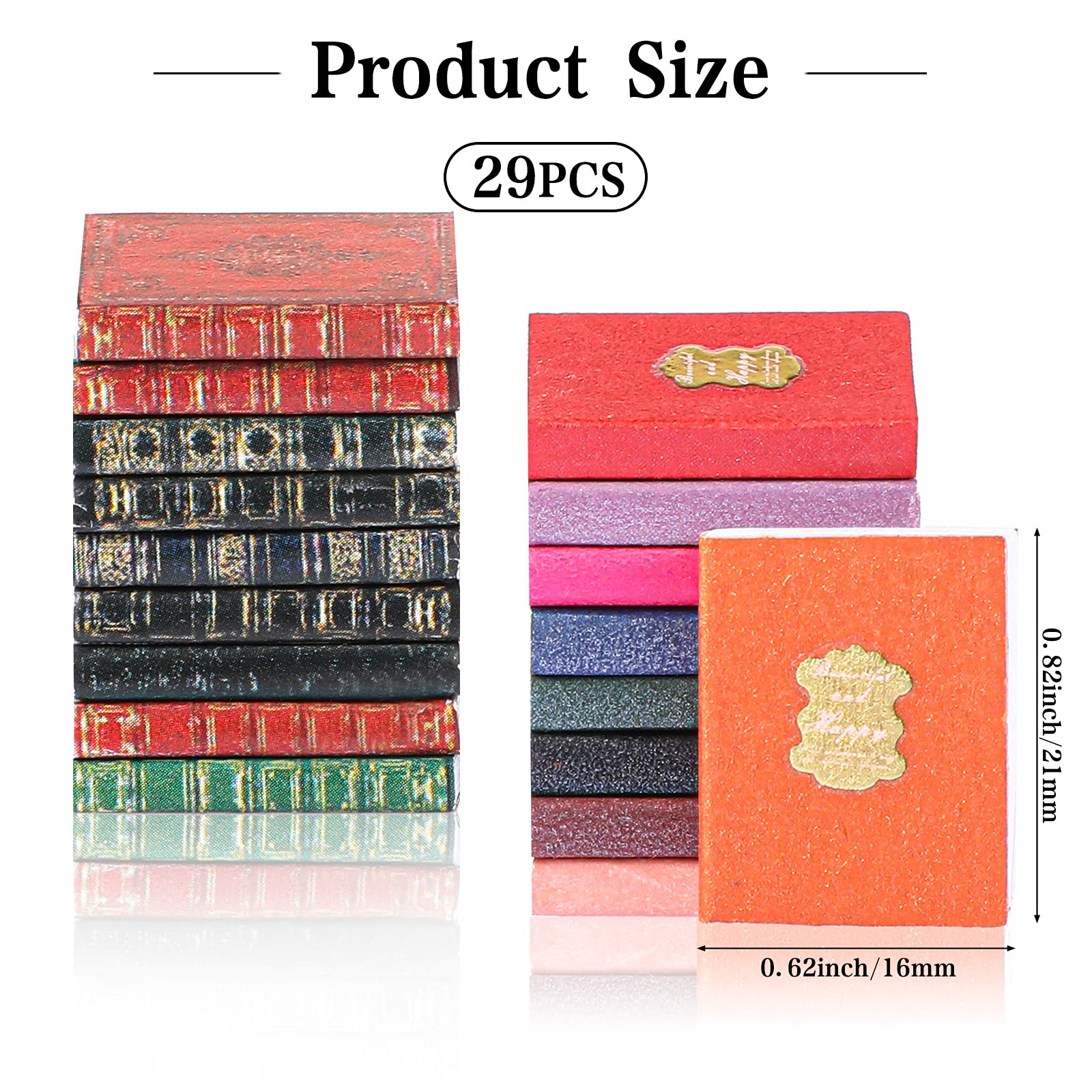 Foto 3 pulgar | Miniatures Dollhouse Books Skylety, 29 Piezas, Escala 1:12 - Venta Internacional.