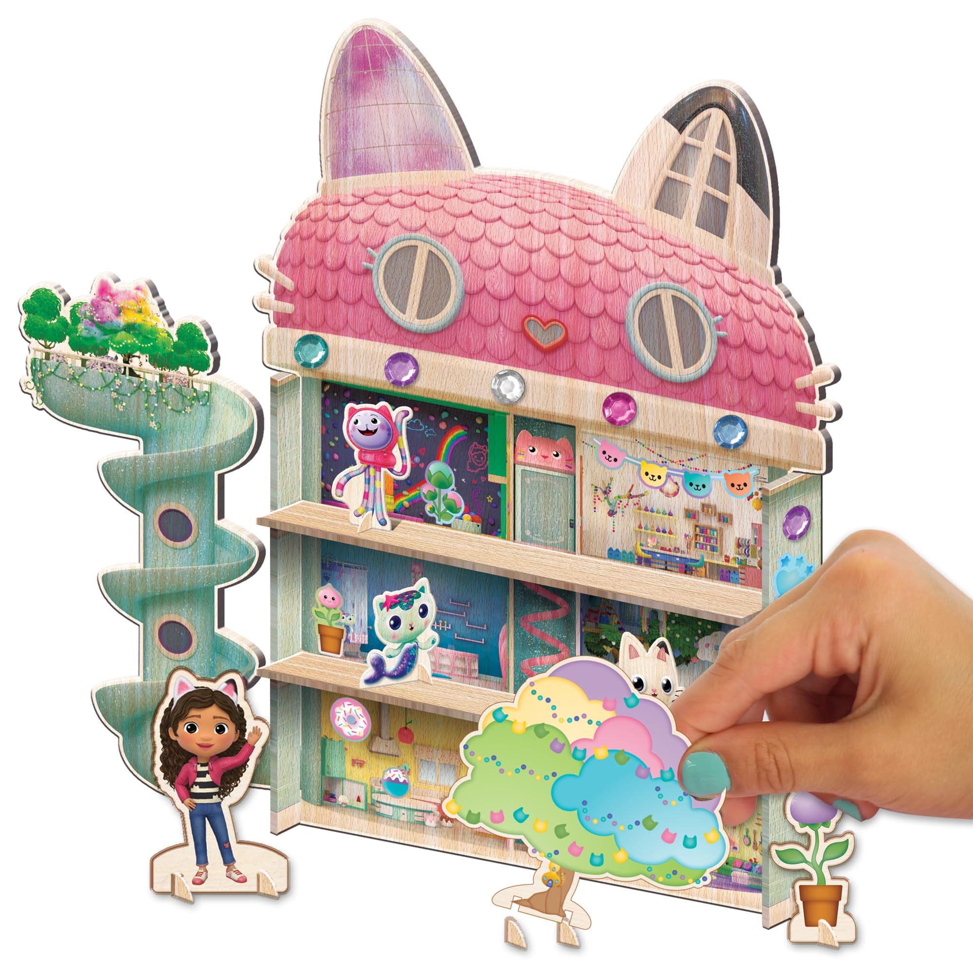 Foto 4 pulgar | Set De Actividades Tara Toys Gabby's Dollhouse Deluxe Para Mayores De 3 Años - Venta Internacional.