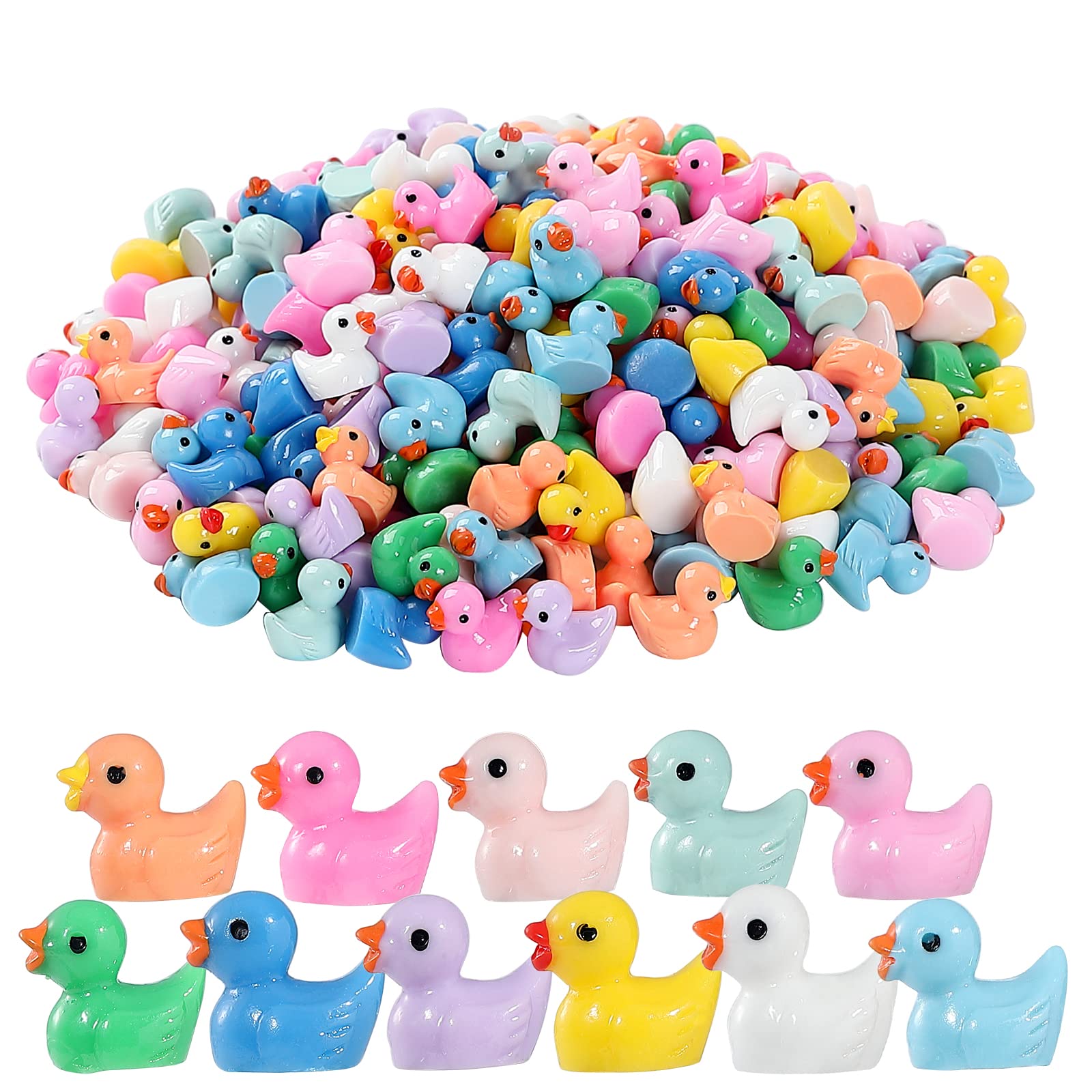 Figuras De Pato Louhua Mini Ducks, Paquete De 220 Unidades, Para Decoración - Venta Internacional.