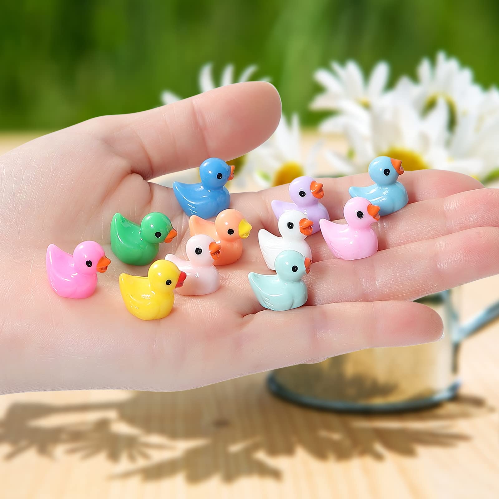 Foto 5 | Figuras De Pato Louhua Mini Ducks, Paquete De 220 Unidades, Para Decoración - Venta Internacional.