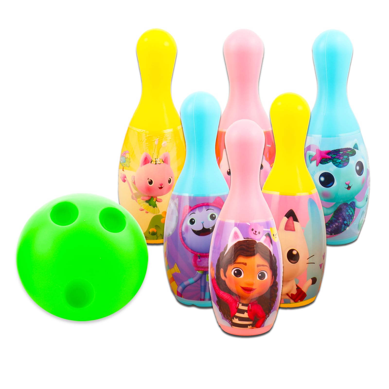 Foto 3 pulgar | Set De Bolos Dreamworks Gabby's Dollhouse Para Niños Con Pegatina - Venta Internacional.