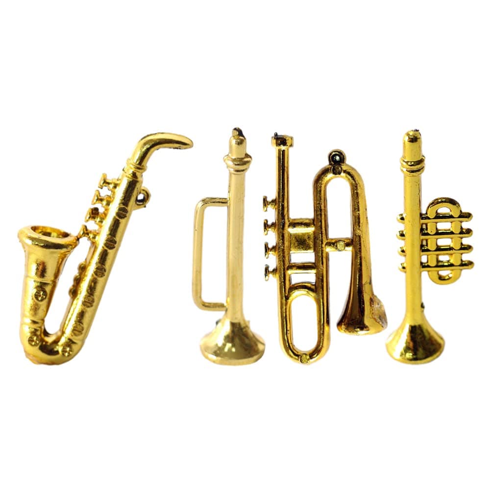 Set De Instrumentos Musicales En Miniatura Toyandona Para Decoración Del Hogar - Venta Internacional. $249