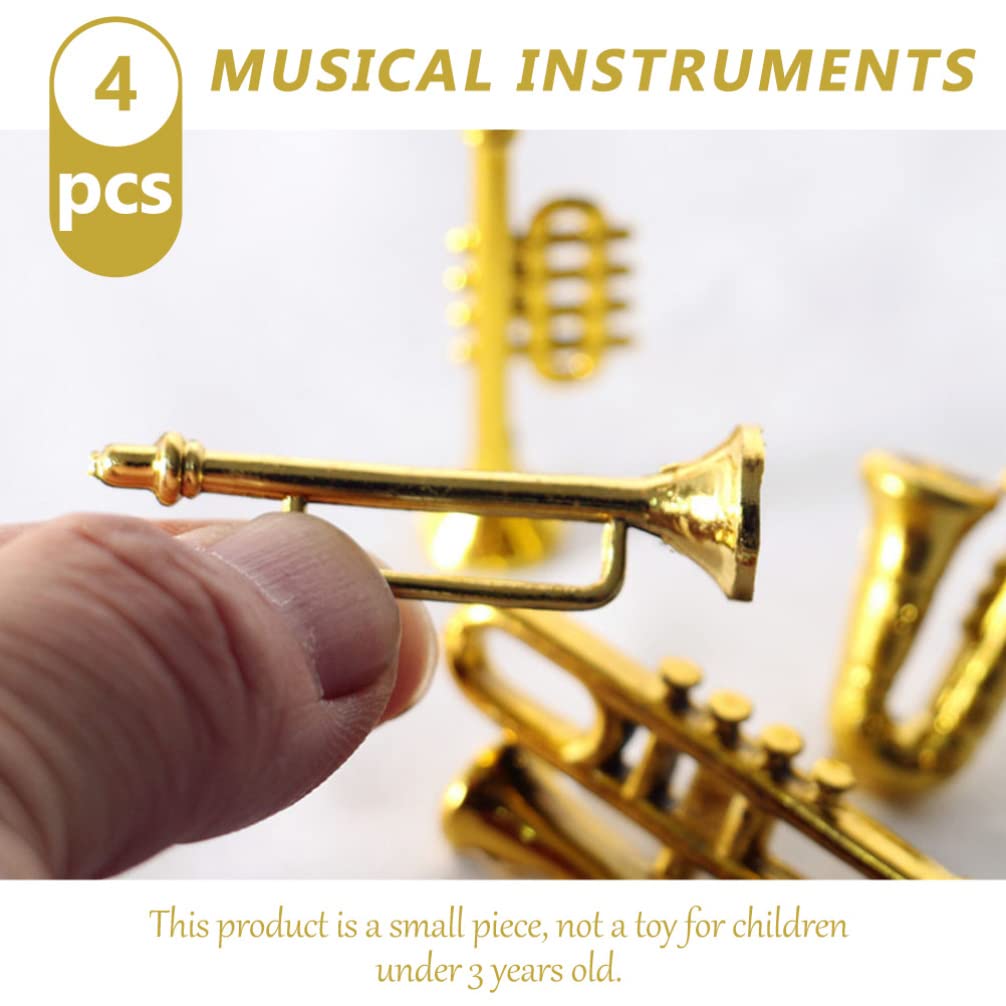 Foto 6 | Set De Instrumentos Musicales En Miniatura Toyandona Para Decoración Del Hogar - Venta Internacional.