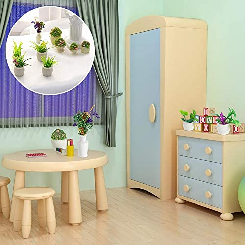Foto 6 pulgar | Juego De Miniplantas En Maceta Para Casa De Muñecas, 12 Unidades - Venta Internacional.