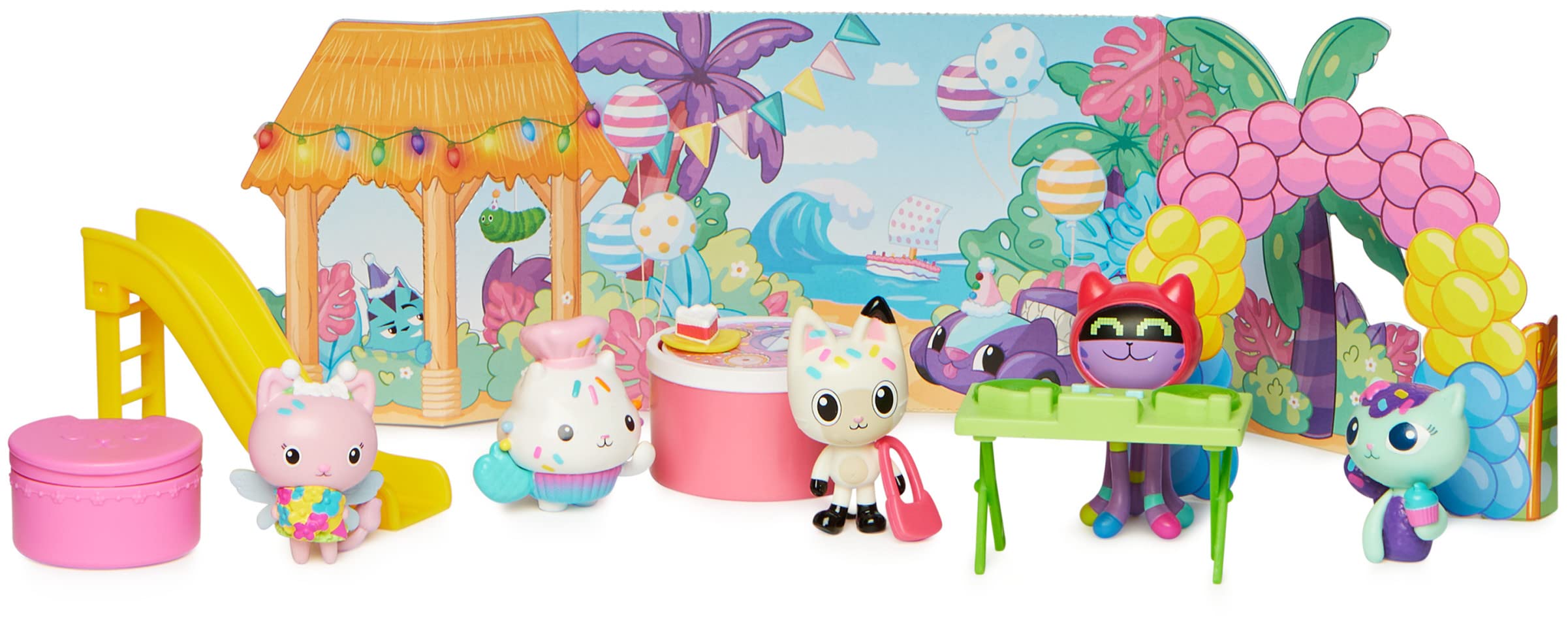 Foto 2 pulgar | Juego De Pegatinas Gabbys Dollhouse Pandy Paws Birthday With Bon - Venta Internacional.