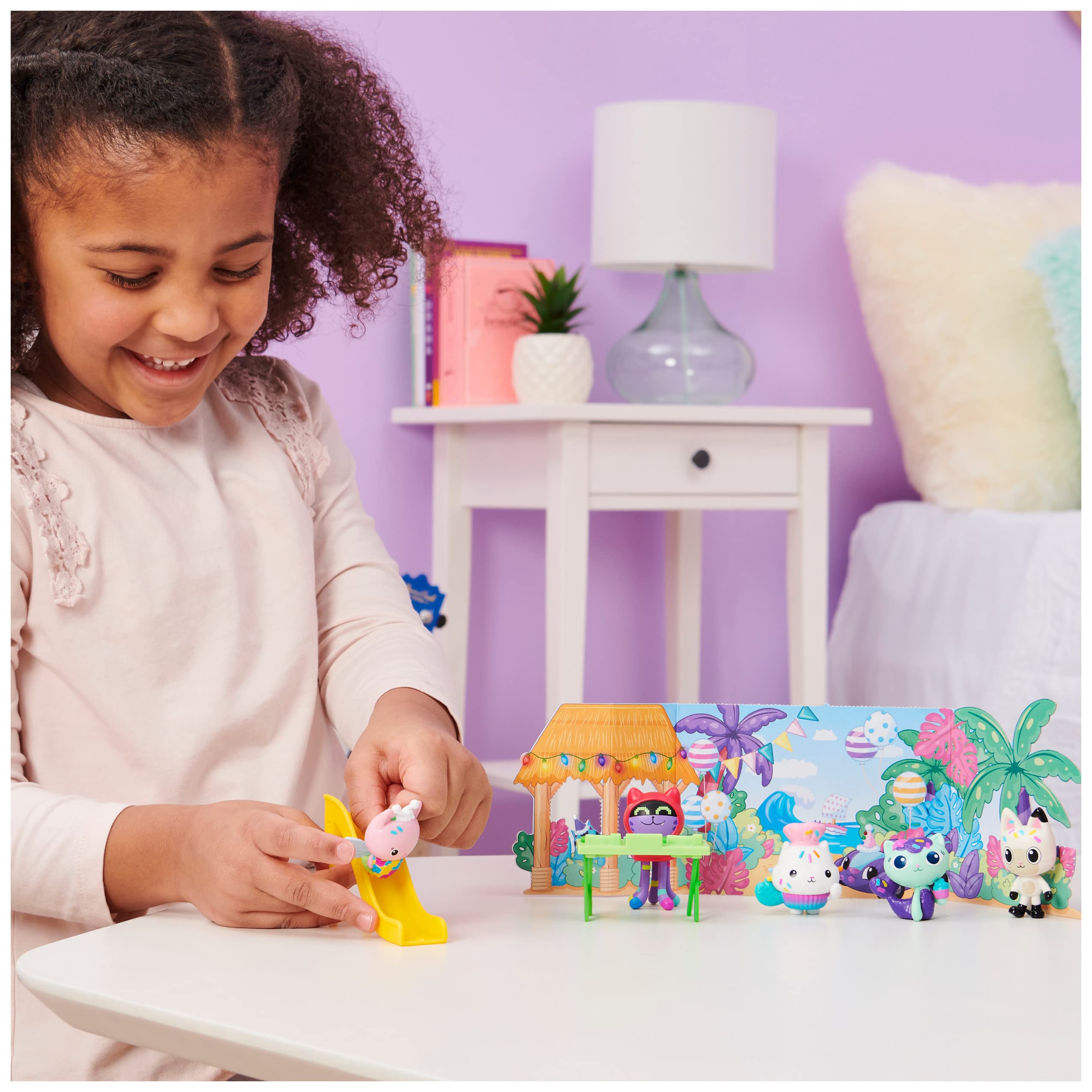 Foto 4 pulgar | Juego De Pegatinas Gabbys Dollhouse Pandy Paws Birthday With Bon - Venta Internacional.