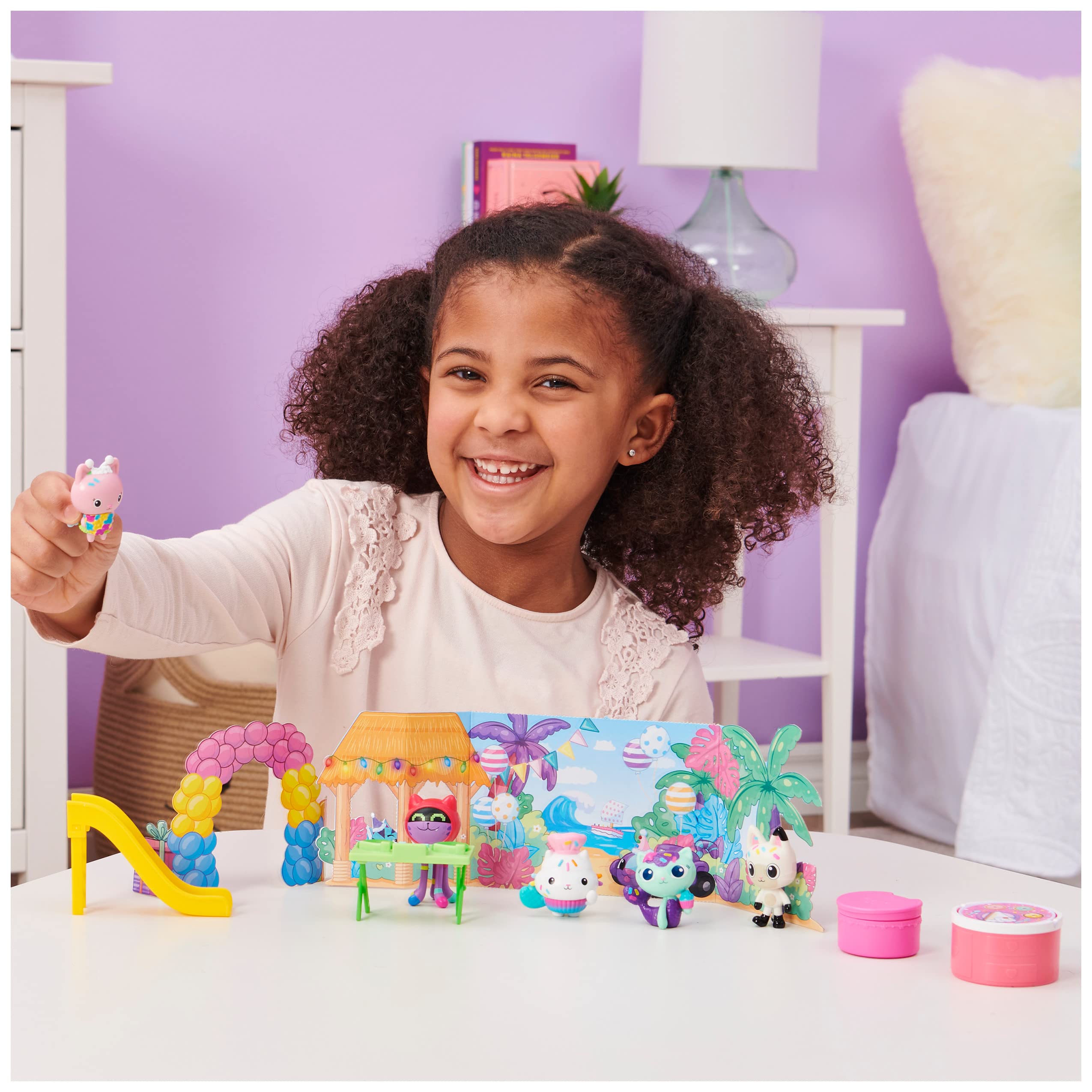 Foto 5 pulgar | Juego De Pegatinas Gabbys Dollhouse Pandy Paws Birthday With Bon - Venta Internacional.