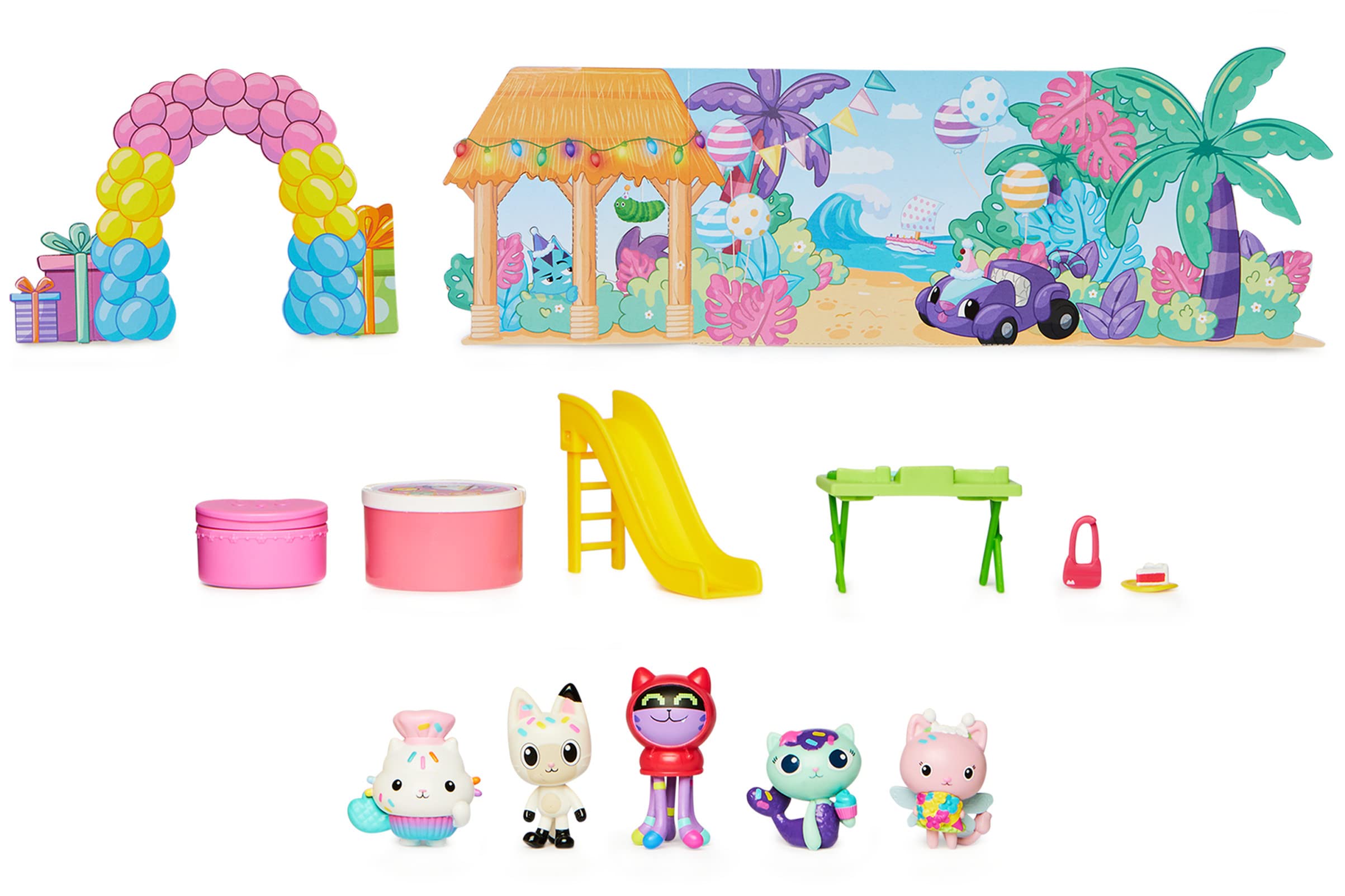 Foto 7 pulgar | Juego De Pegatinas Gabbys Dollhouse Pandy Paws Birthday With Bon - Venta Internacional.