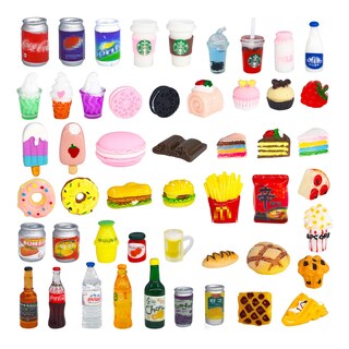 Foto 1 | Botellas De Comida Y Bebida En Miniatura Para 1/12 Doll Hou - Venta Internacional.