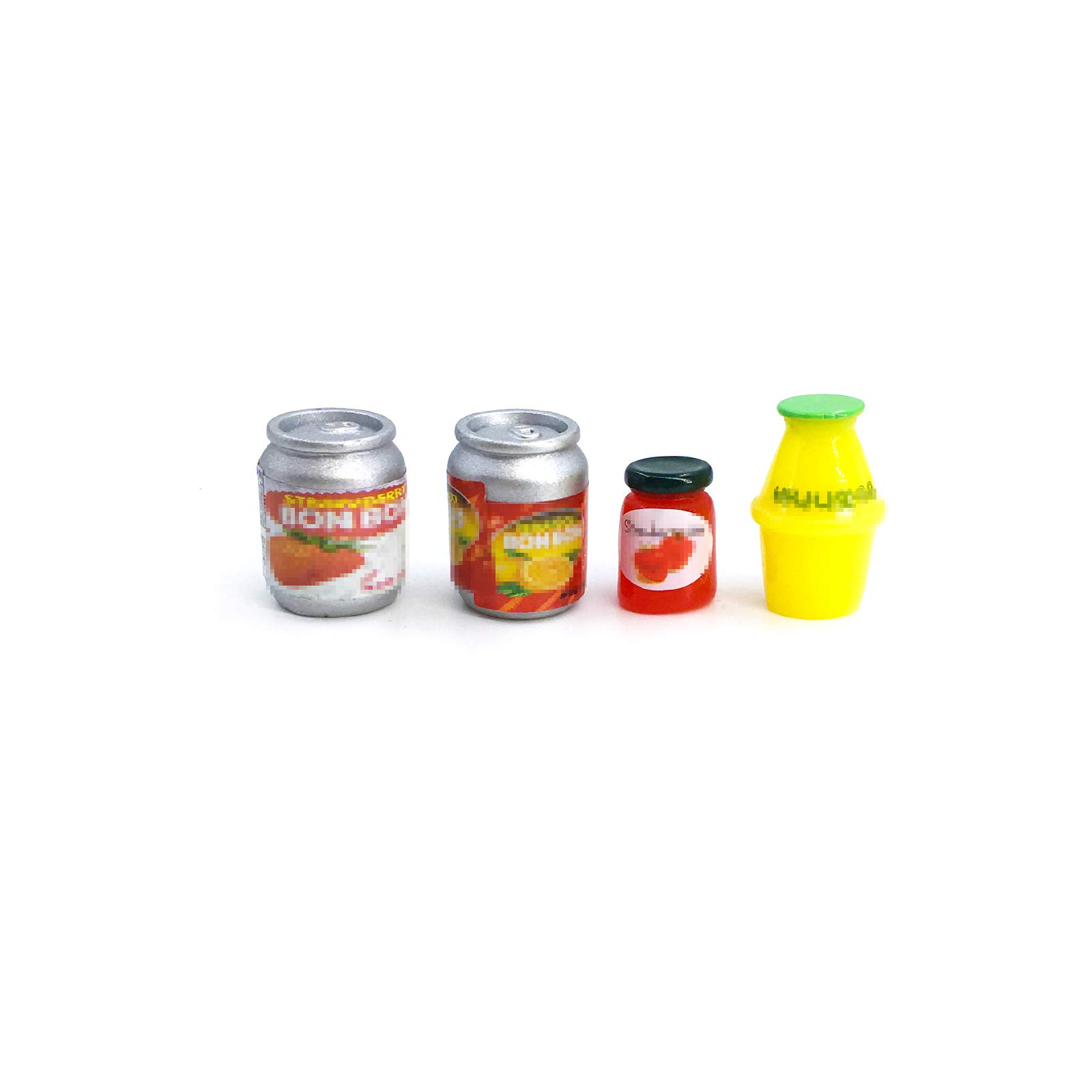 Foto 5 pulgar | Botellas De Comida Y Bebida En Miniatura Para 1/12 Doll Hou - Venta Internacional.