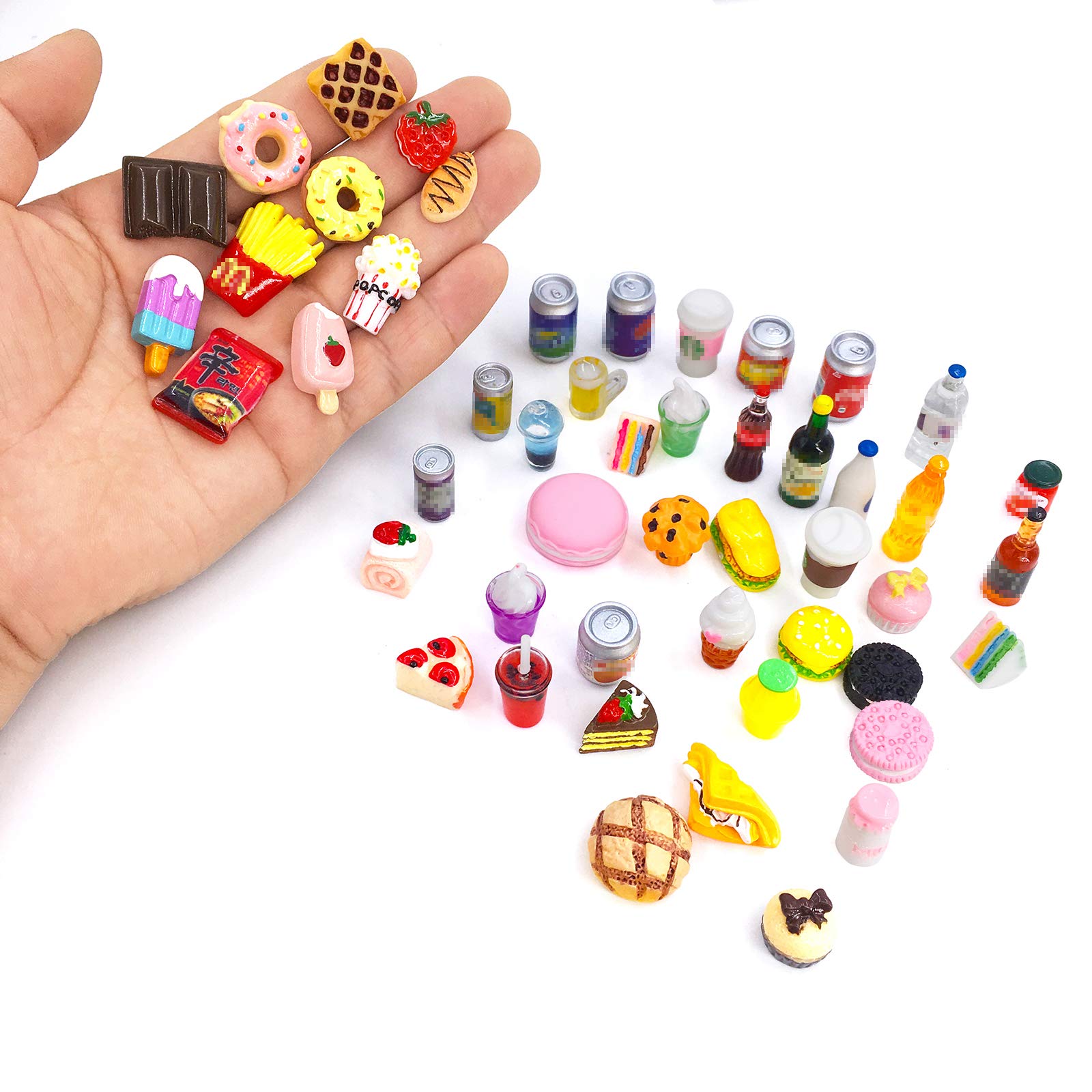 Foto 7 pulgar | Botellas De Comida Y Bebida En Miniatura Para 1/12 Doll Hou - Venta Internacional.