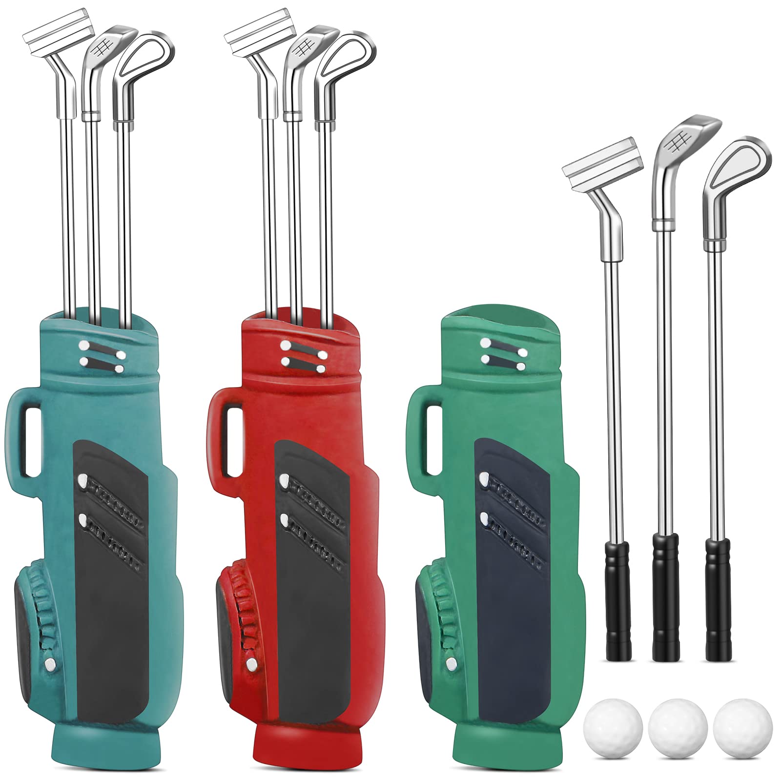 Foto 2 pulgar | Accesorios Para Casas De Muñecas En Miniatura, Palos De Minigolf A Escala 1:12 - Venta Internacional.