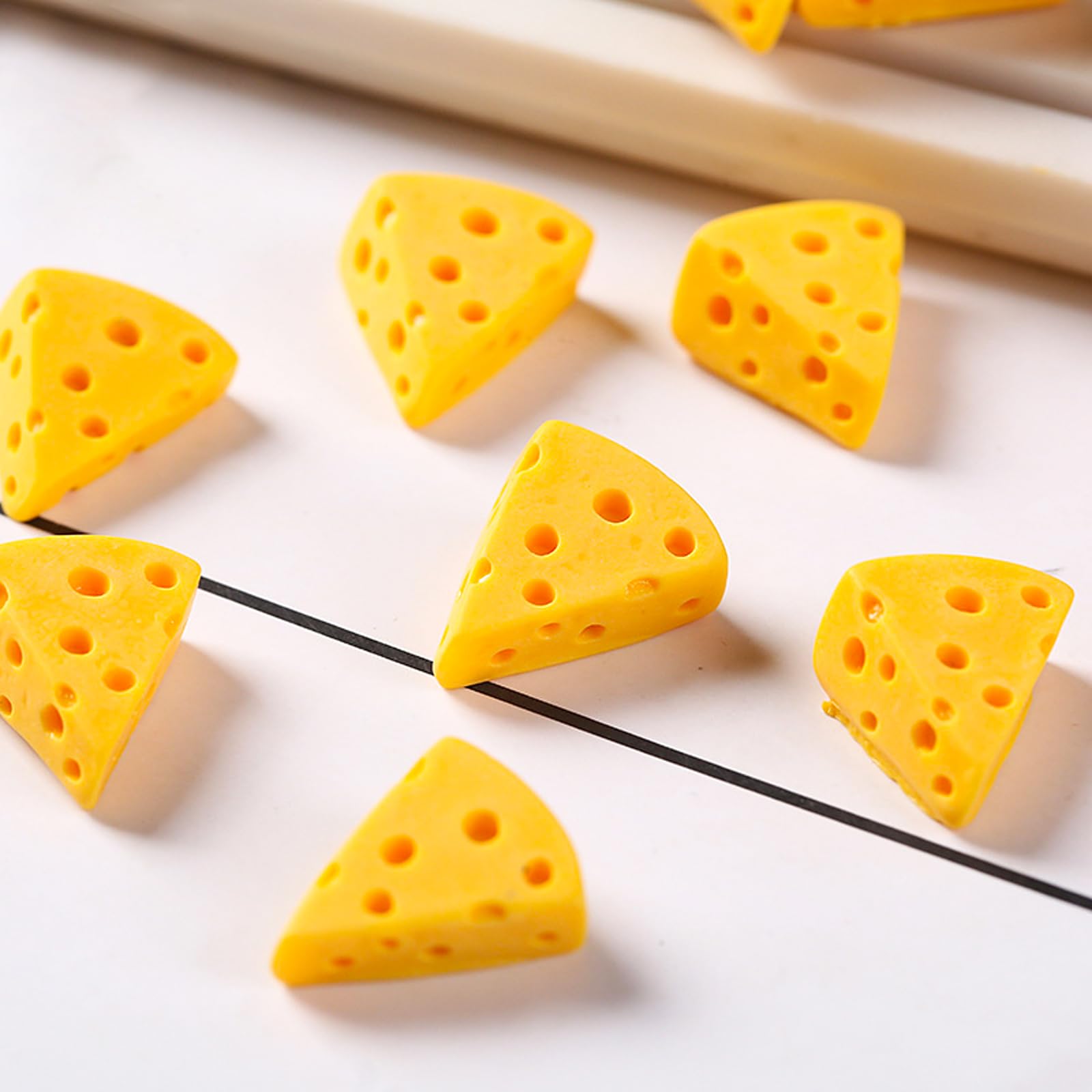 Foto 5 | Modelos De Resina De Queso En Miniatura, 100 Unidades, Para Accesorios De Manualidades - Venta Internacional.