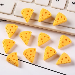 Foto 6 | Modelos De Resina De Queso En Miniatura, 100 Unidades, Para Accesorios De Manualidades - Venta Internacional.