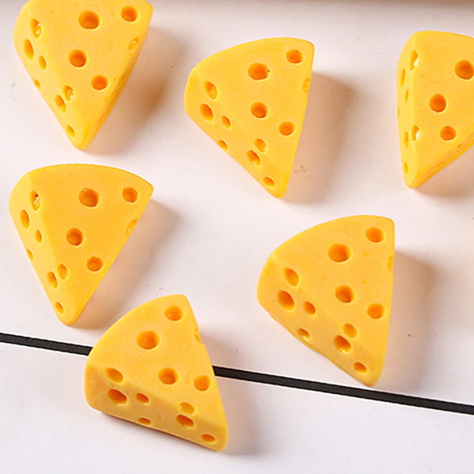 Foto 7 | Modelos De Resina De Queso En Miniatura, 100 Unidades, Para Accesorios De Manualidades - Venta Internacional.