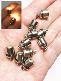 Foto 1 | Mini Luces Eléctricas Inalámbricas De Color Blanco Cálido Para Casa De Muñecas X10 - Venta Internacional.