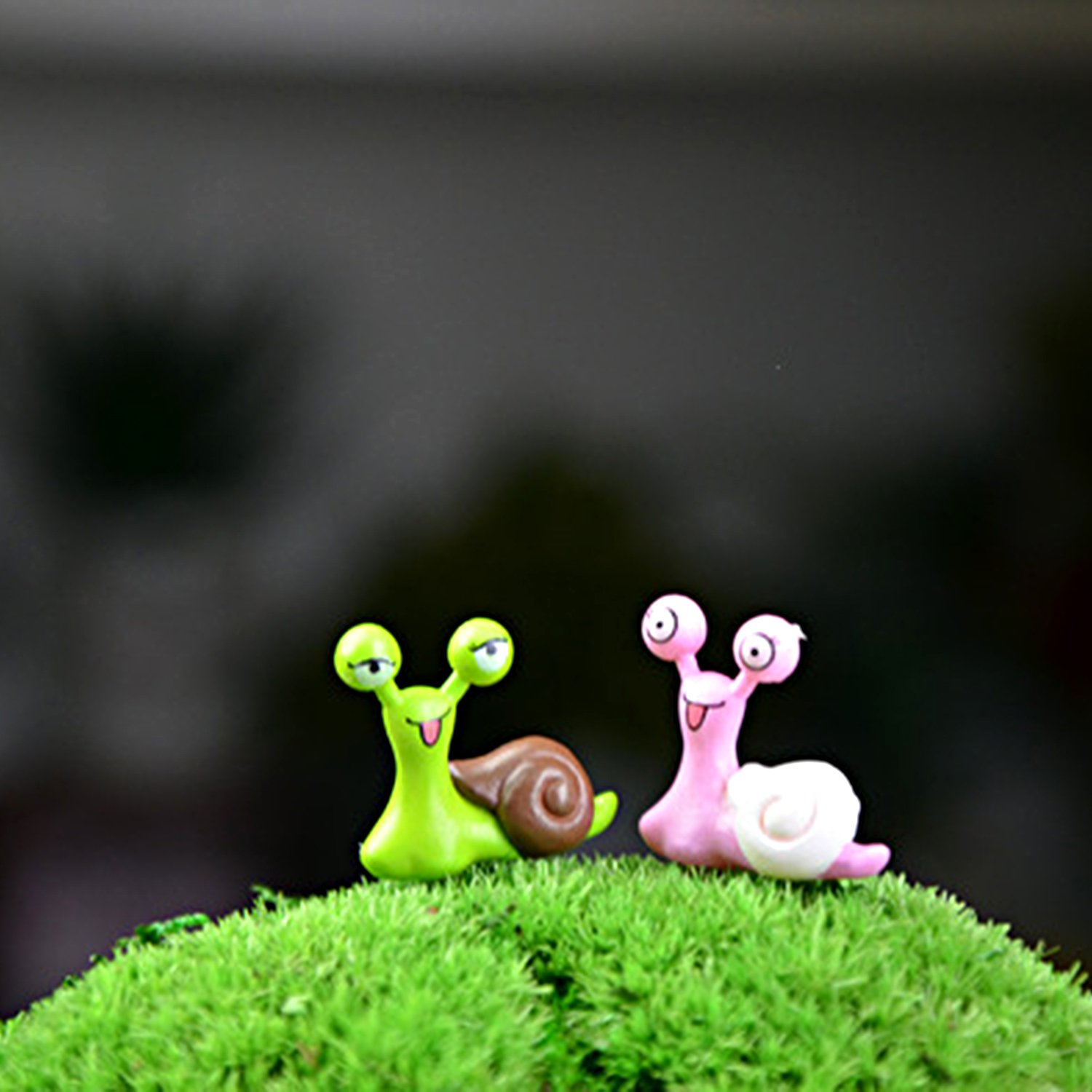 Foto 5 pulgar | Figura De Caracol En Miniatura Bronagrand Para Decoración De Jardín, 10 Unidades, Resina - Venta Internacional.