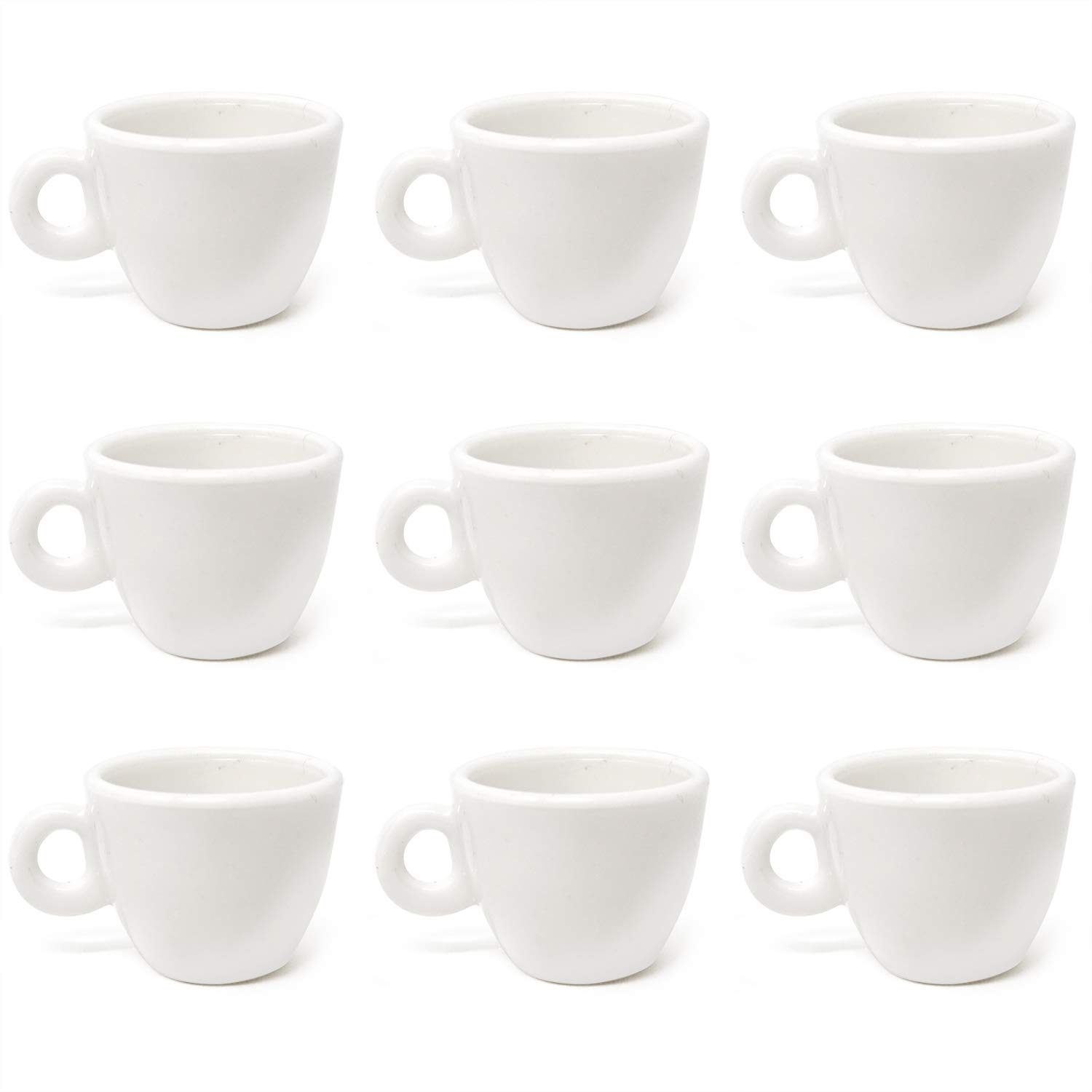 Foto 2 pulgar | Minitazas De Café Dollhouse Honbay De Plástico Blanco X10 - Venta Internacional.