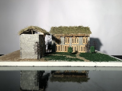 Foto 4 | Set De Construcción Para Casas De Muñecas Con Ladrillos En Miniatura, 250 Unidades, Escala 1:35 - Venta Internacional.