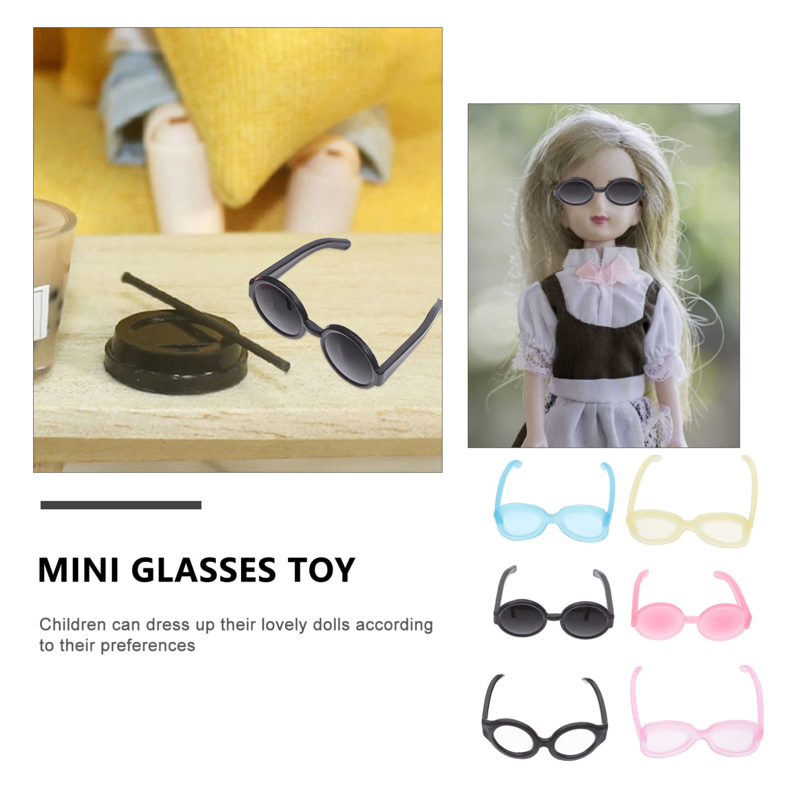 Foto 4 pulgar | Gafas Para Muñecas Toyandona, Gafas En Miniatura Para Muñecas, 40 Unidades - Venta Internacional.