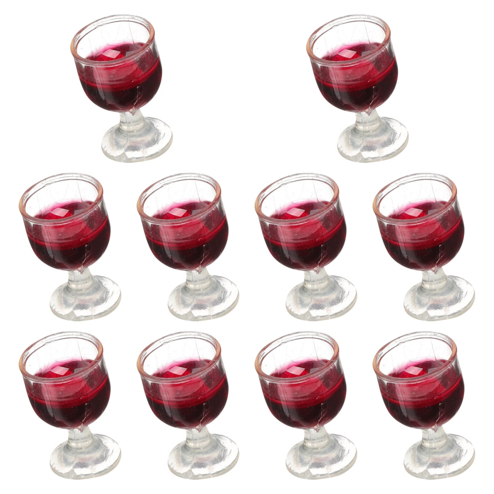 Foto 2 pulgar | Minicopas De Vino Dollhouse Cocktail 1:12 Para Decoración - Venta Internacional.