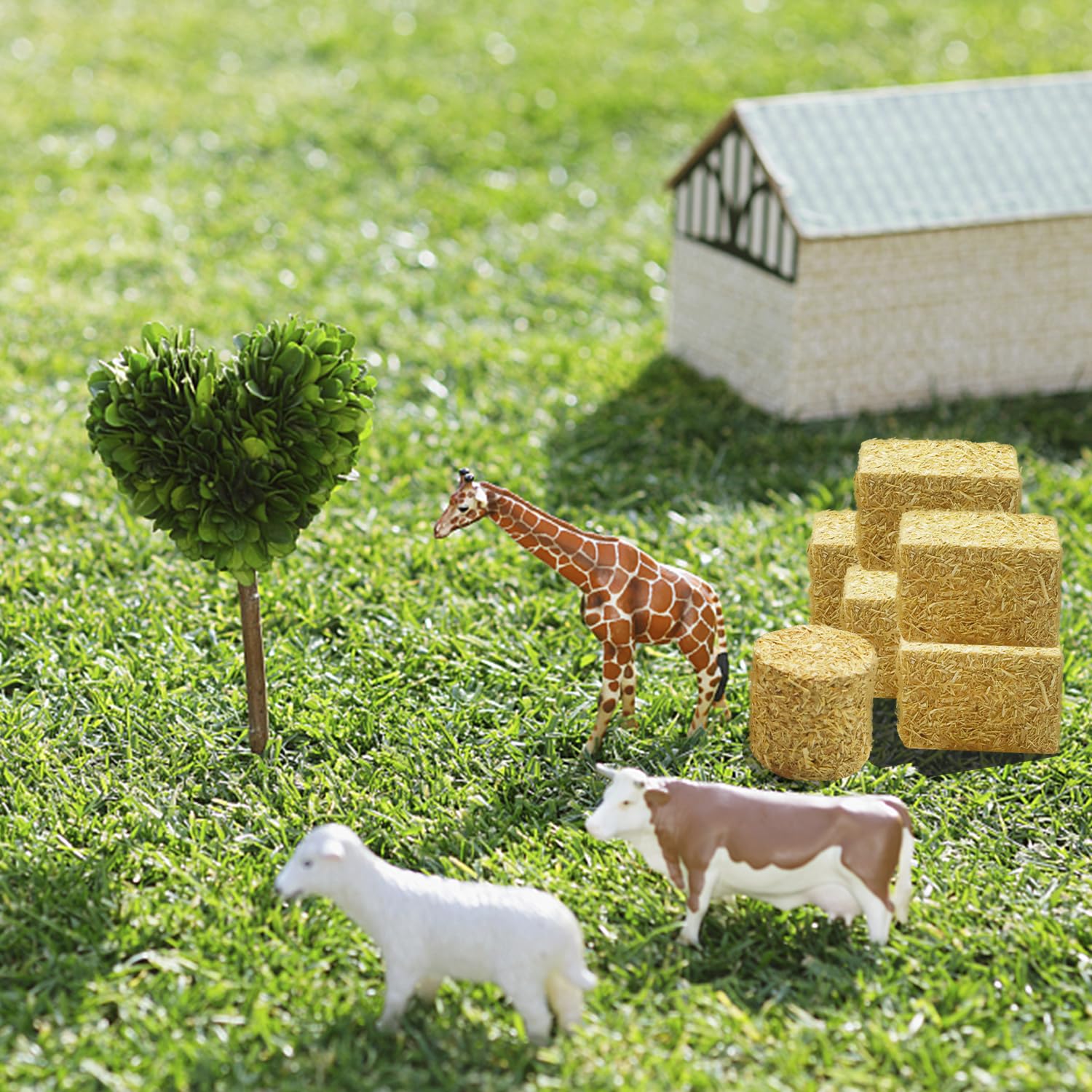 Foto 6 | Mini Heno De Paja Hiawbon Para Decoración, 12 Unidades - Venta Internacional.