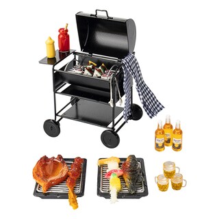 Foto 1 | Figura Cuadrada En Miniatura Para Horno Con Comida Y Bebida - Venta Internacional.