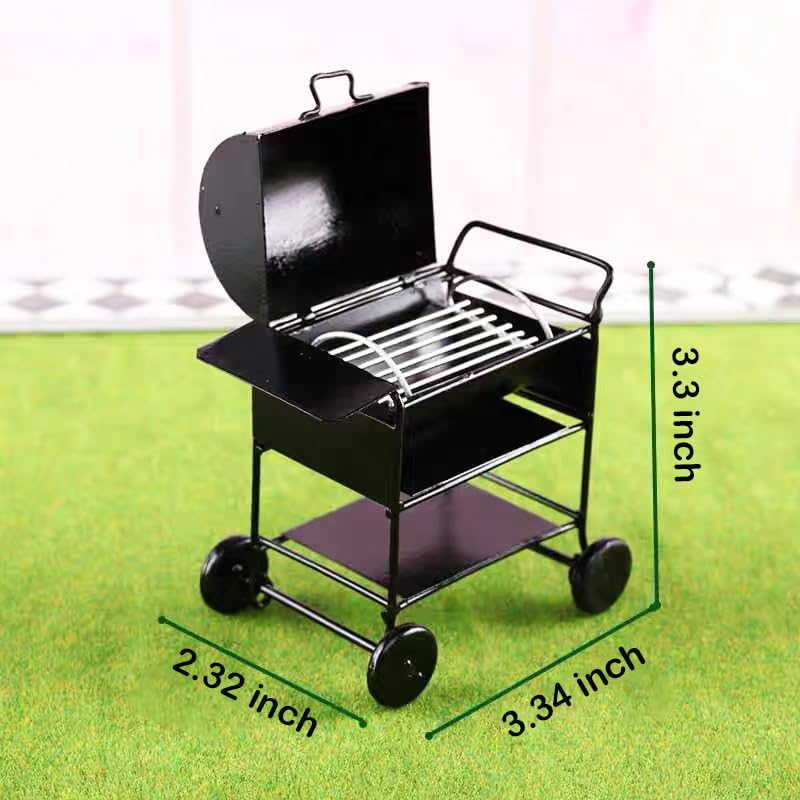Foto 4 pulgar | Figura Cuadrada En Miniatura Para Horno Con Comida Y Bebida - Venta Internacional.