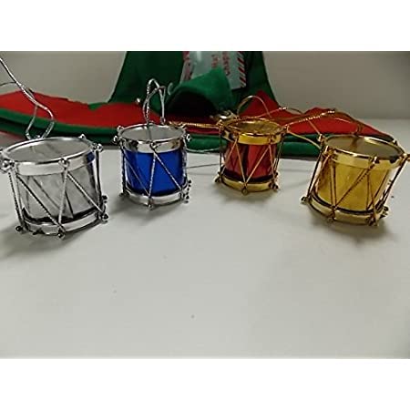 Foto 5 pulgar | Adornos Navideños En Miniatura Para Tambor, 12 Unidades, Para Árboles Y Manualidades - Venta Internacional.