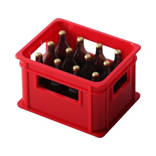 Foto 1 | Caja De Botellas De Cerveza En Miniatura Dollhouse Beer Storage Toyandona - Venta Internacional.